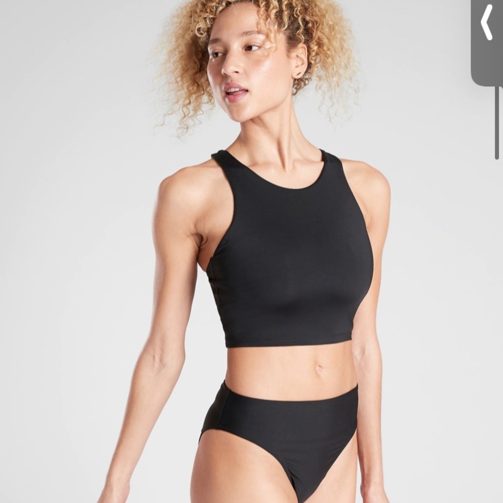 Cupshe black swim suit top